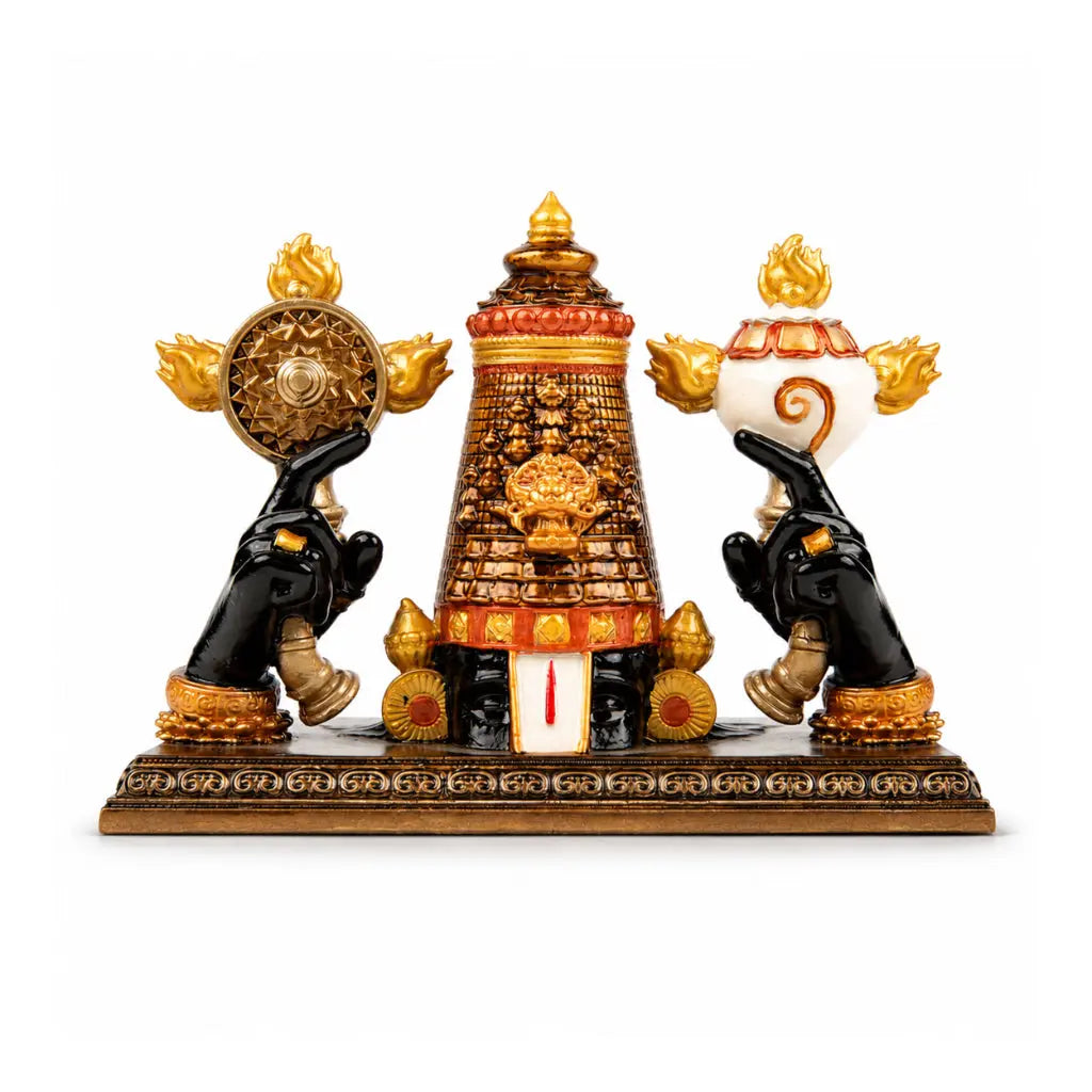 Tirupati Balaji Shankha Chakra Idol
